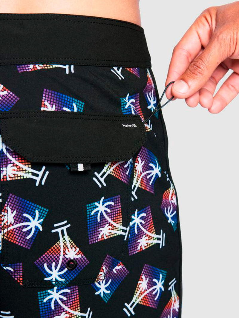 Boardshort Hurley Phantom Morro 18" Preto