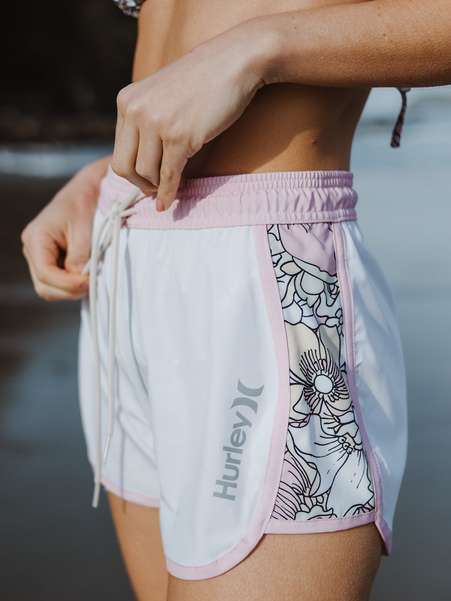 Boardshorts Off White Hurley Vintage Flower