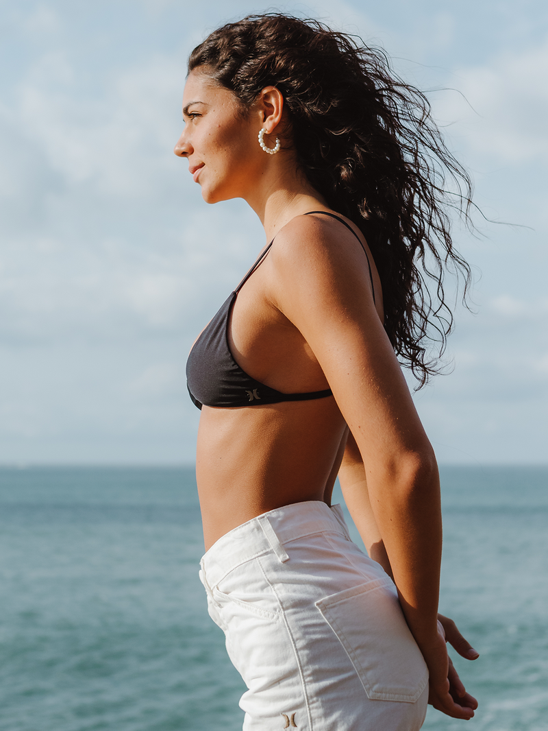 Shorts Sarja Off White Hurley Sand