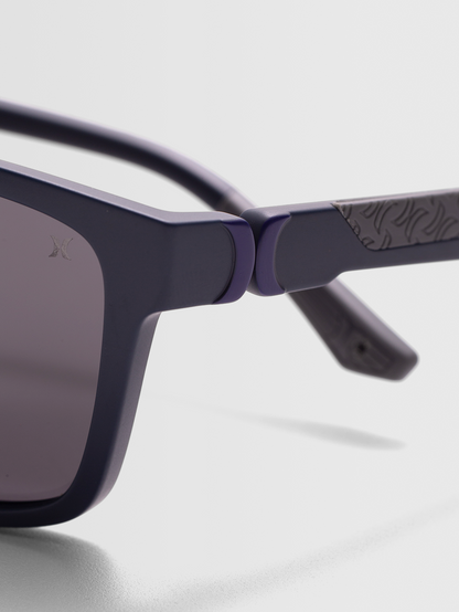 Óculos Quadrado Preto Hurley Austin