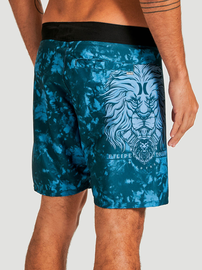 Boardshorts Hurley Toledo Lion 16,5" Azul