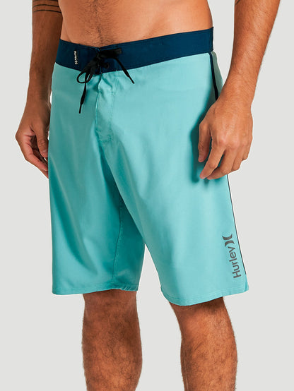 Boardshort Hurley Block 19.5" Turquesa