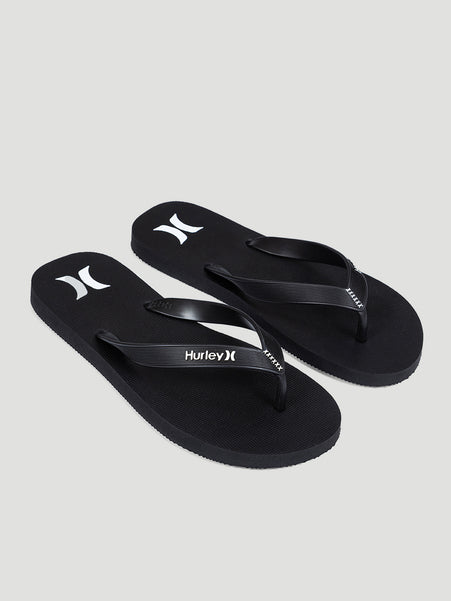 Chinelo FlipFlop Preto Hurley Icon