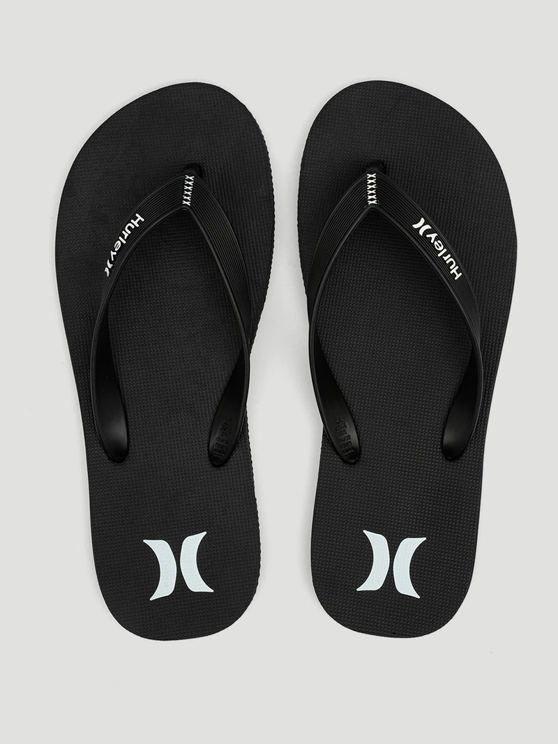 Chinelo FlipFlop Preto Hurley Icon