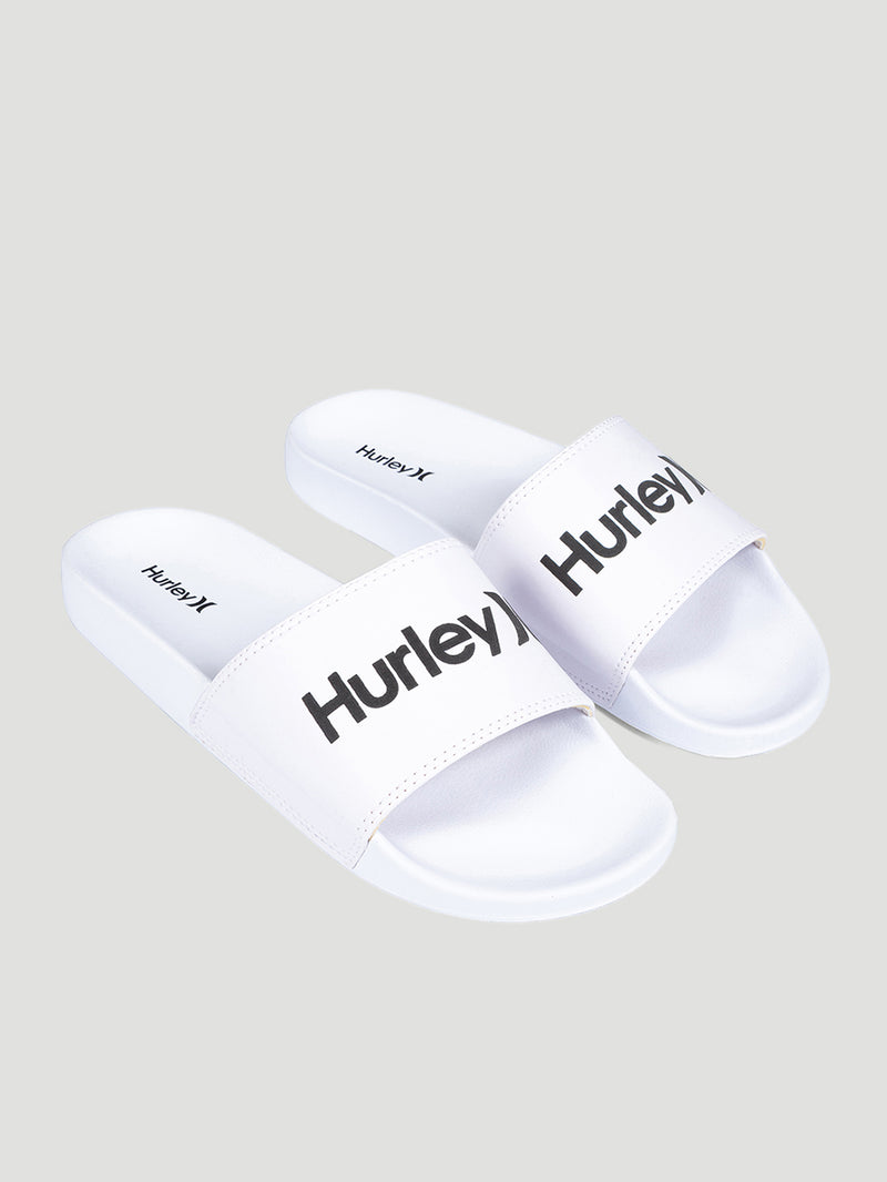 Chinelo Slide Branco Hurley One&Only