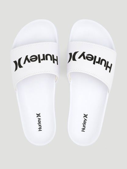 Chinelo Slide Branco Hurley One&Only