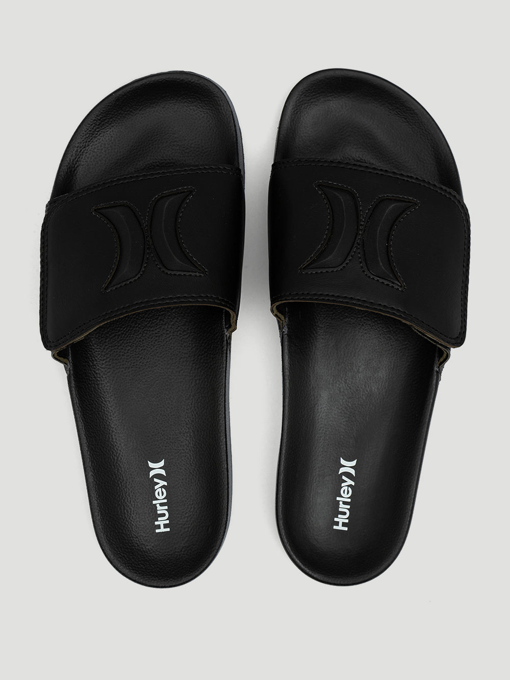 Chinelo Slide Velcro Preto Hurley Iconic – Hurley Brasil