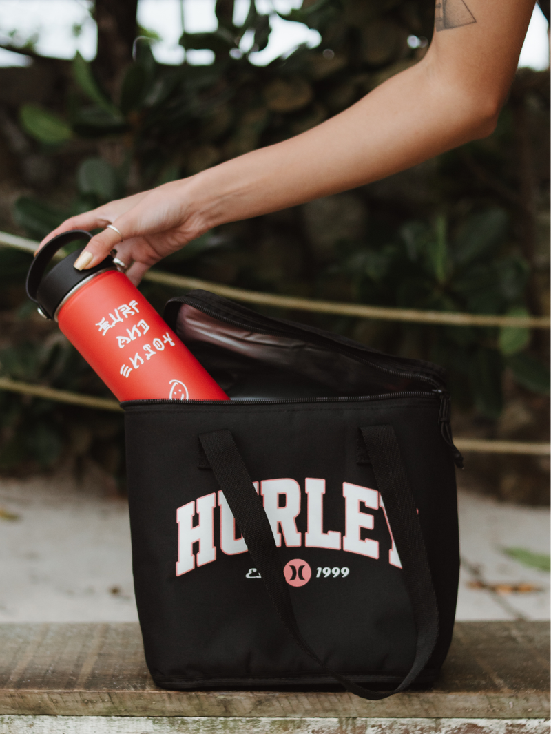 Bolsa Térmica Feminina Hurley College Preta