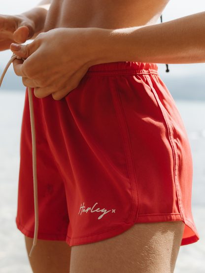 Boardshorts Feminino Hurley Color Vermelho