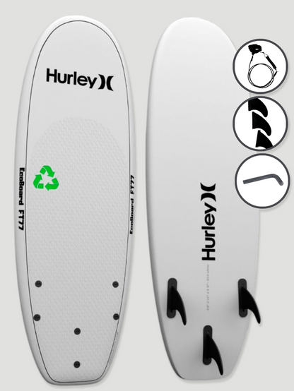 Prancha Ecoboard Branca Hurley FT77