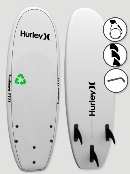 Prancha Ecoboard Branca Hurley FT77