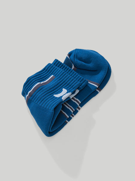 Meia Azul Cano Alto Hurley Performance