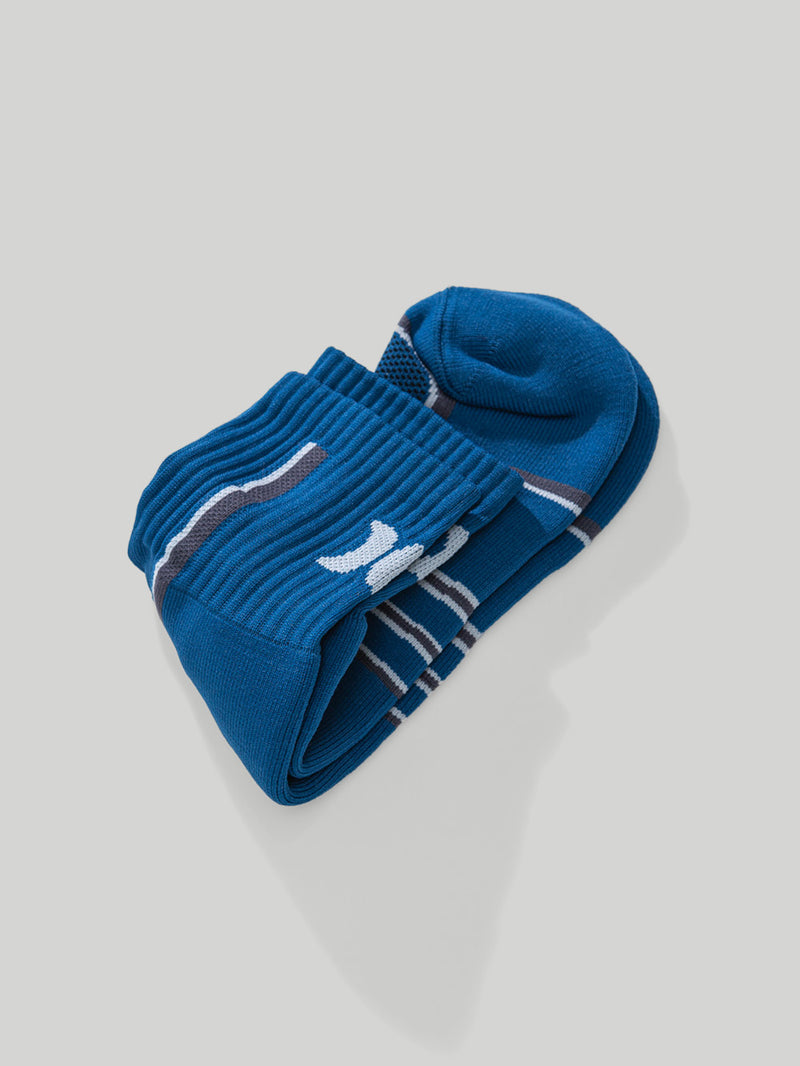 Meia Azul Cano Alto Hurley Performance