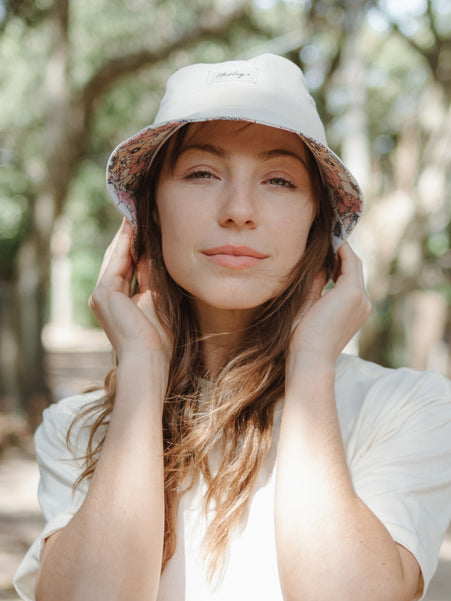 Chapéu Bucket Off White Hurley Vintage Flower