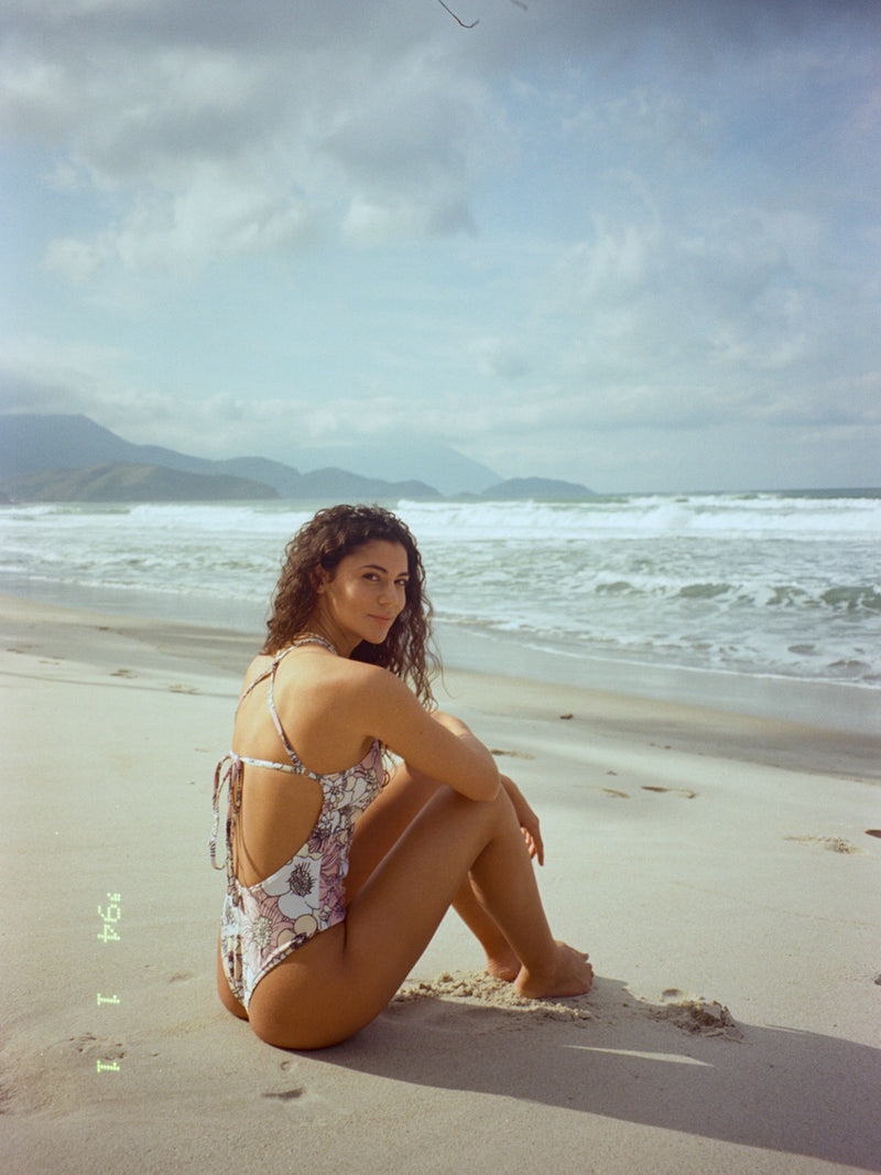 Maiô Estampado Hurley Flower