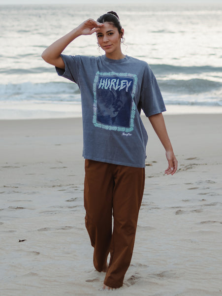 Camiseta Especial Roxa Hurley Surf