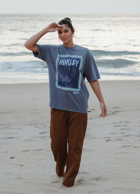 Camiseta Especial Roxa Hurley Surf