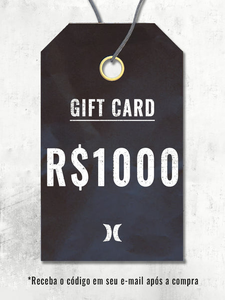 Gift Card Hurley R$1000