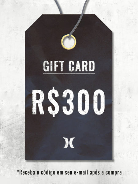 Gift Card Hurley R$300