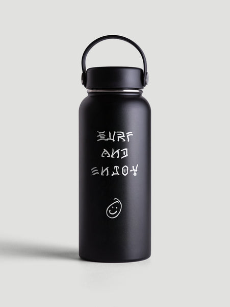 Garrafa Térmica Balance 1L Hurley Have Fun Preta