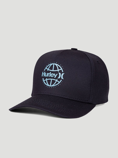 Boné Aba Curva Preto Hurley Worldwide