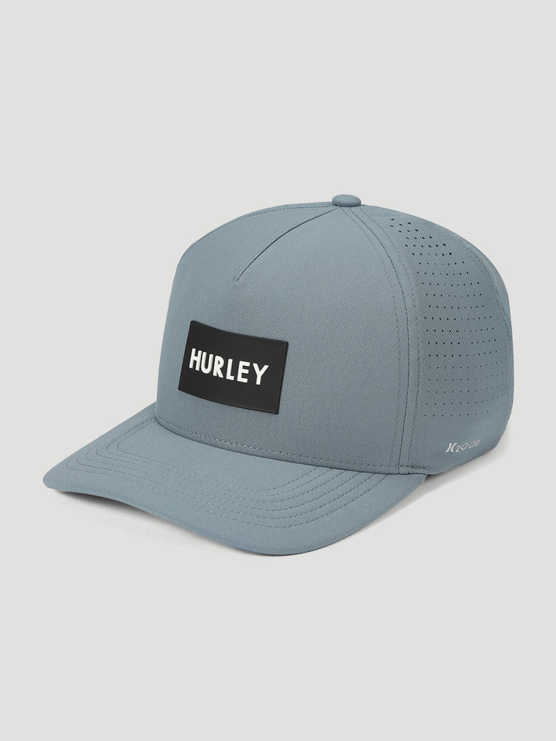 Boné Hurley Plate Cinza