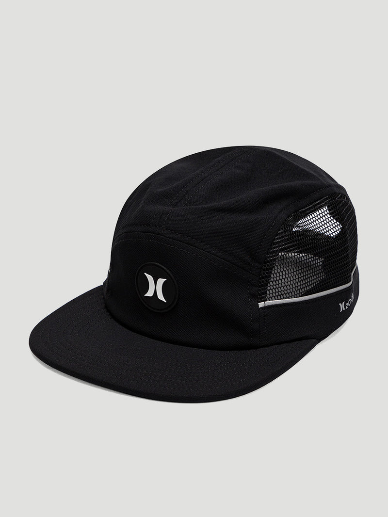 Boné Aba Reta Five Panel H2O-DRI Preto Hurley Five Patch