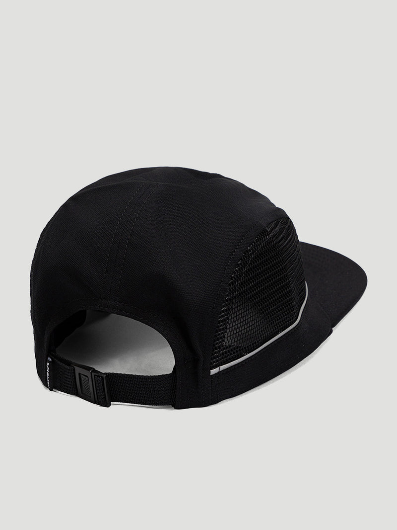 Boné Aba Reta Five Panel H2O-DRI Preto Hurley Five Patch
