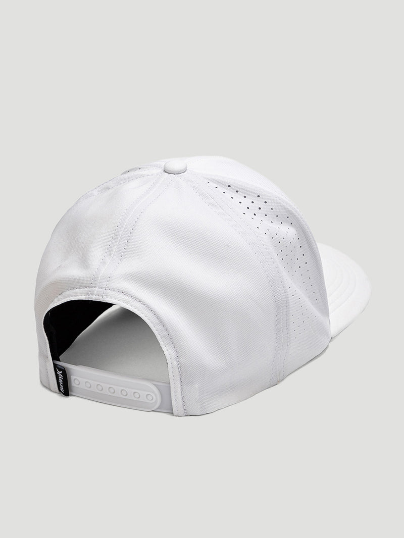 Boné Aba Curva H2O-DRI Branco Hurley Fastplate