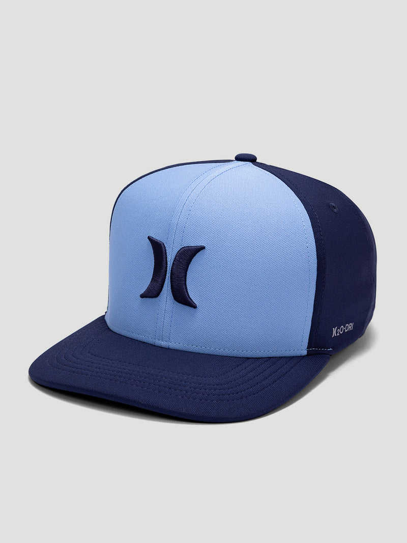 Boné Aba Reta Azul Marinho Hurley Two Tone