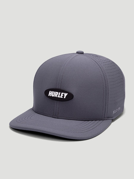 Boné Aba Reta Cinza Hurley Fastplate