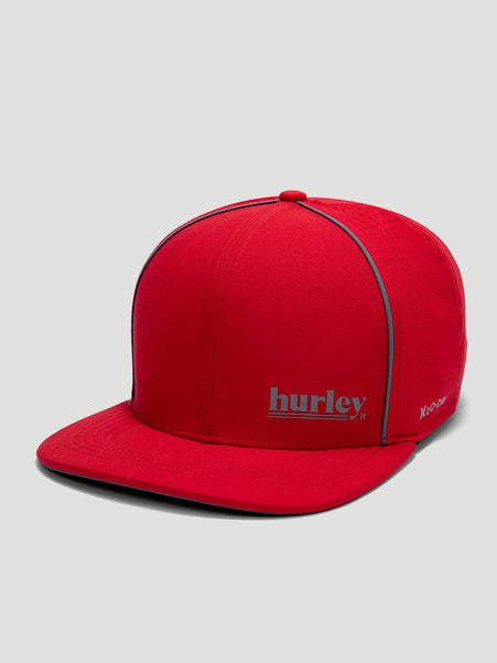 Boné Aba Reta Vermelho Hurley Puff