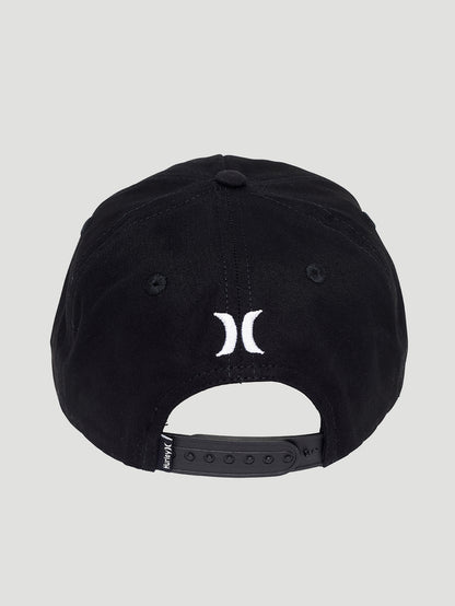 Boné Aba Reta Preto Five Panel Hurley Enjoy