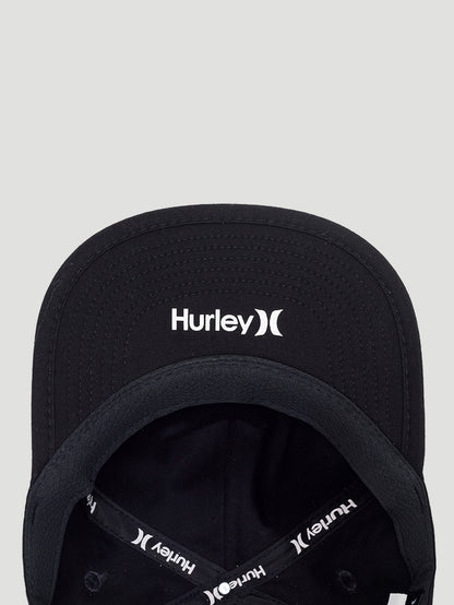 Boné Aba Reta Preto Five Panel Hurley Enjoy