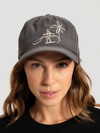 Boné Aba Curva Chumbo Hawaii Hurley X Jade