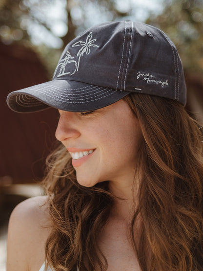 Boné Aba Curva Chumbo Hawaii Hurley X Jade