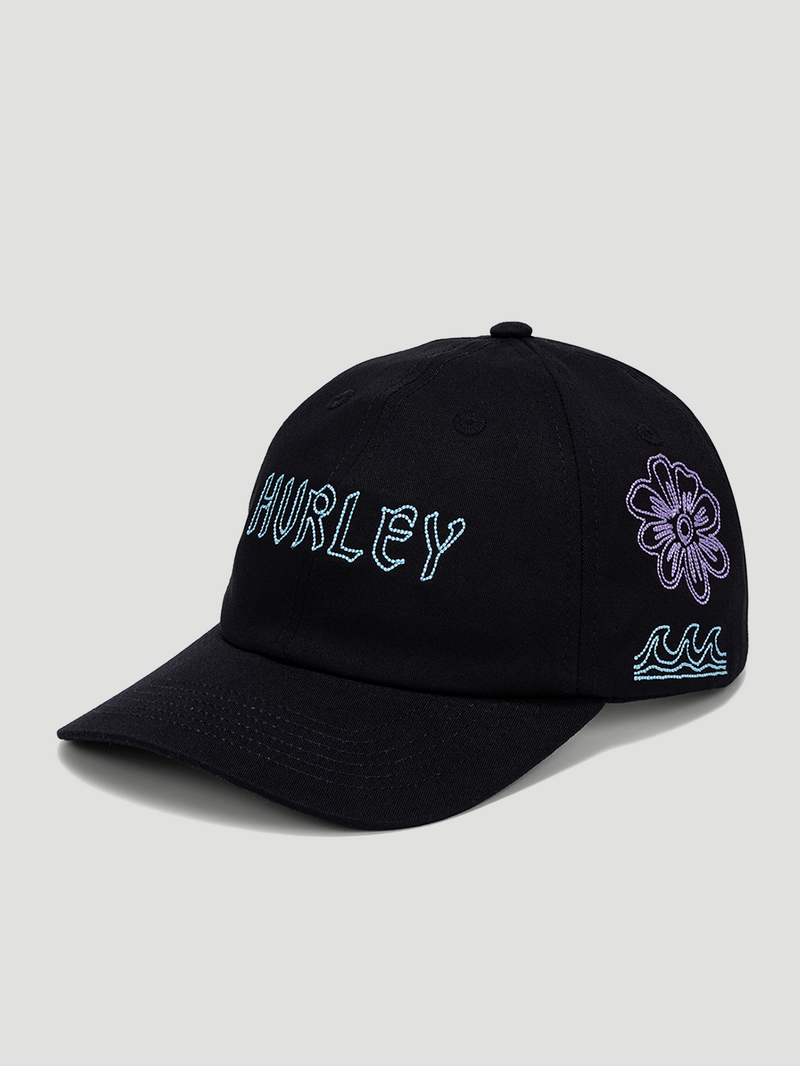 Hurley THE BONEZ キャップ Boné Aba Curva Preto Hurley Palm – Hurley Brasil