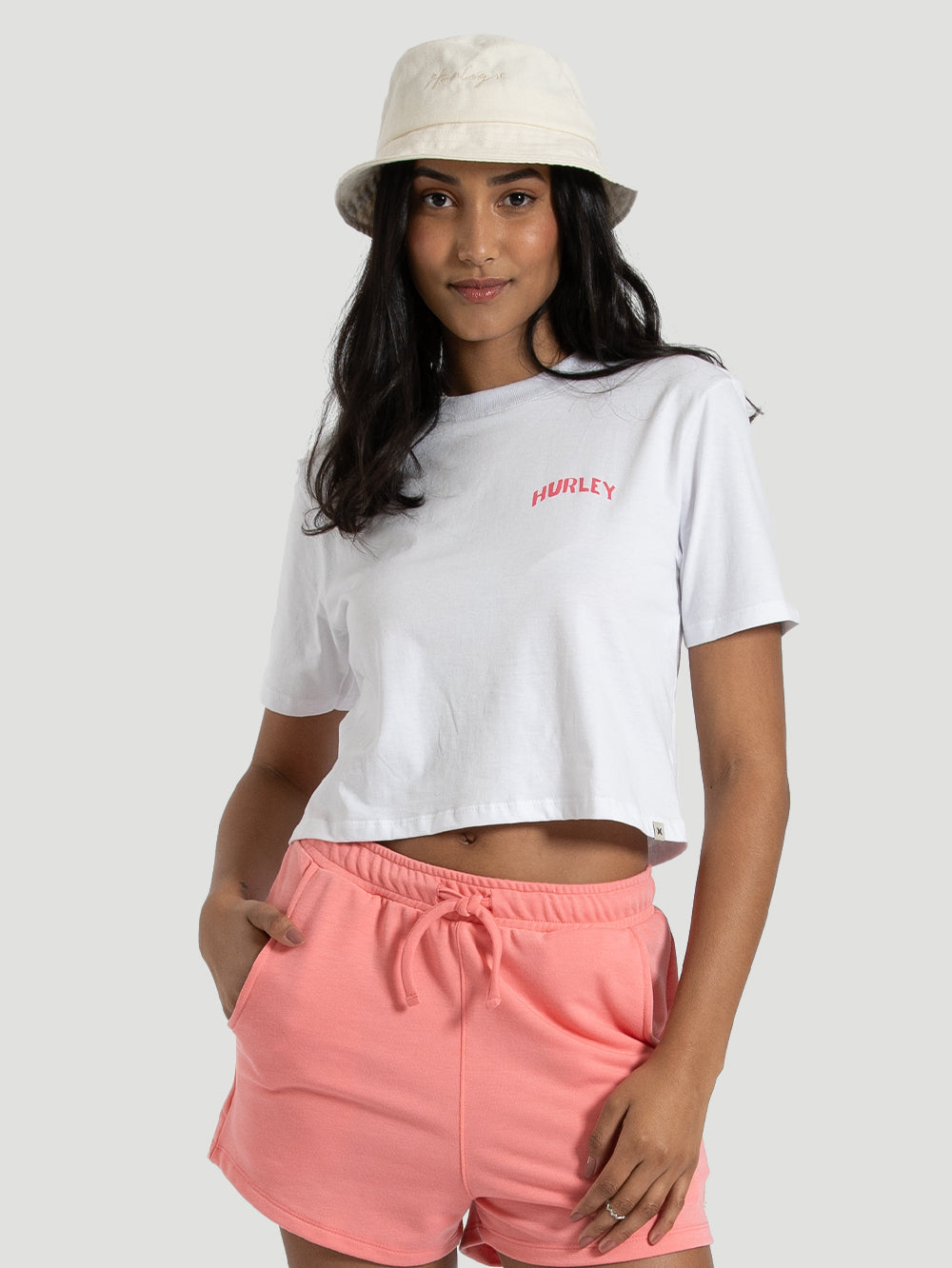 Chapéu Hurley Beach Off White