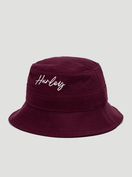 Chapéu Hurley Feminino Bordado Vinho