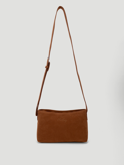 Bolsa Feminina Transversal Hurley Marrom