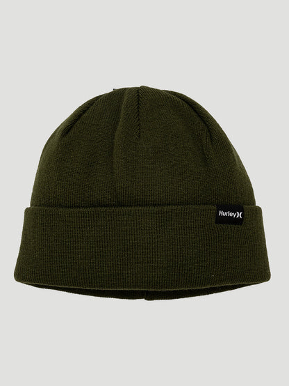Gorro Verde Com Dobra Militar Hurley Label