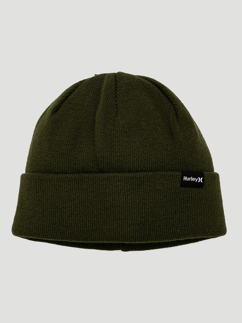 Gorro Verde Com Dobra Militar Hurley Label