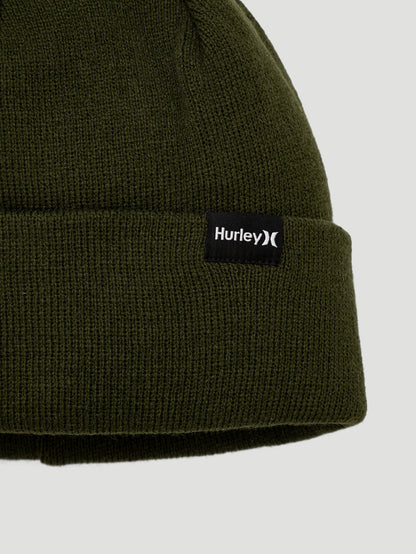 Gorro Verde Com Dobra Militar Hurley Label