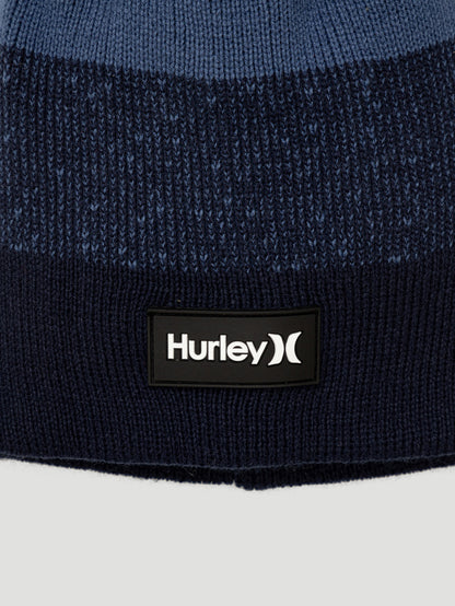 Gorro Listrado Azul Marinho Hurley Stripes