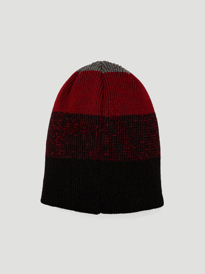 Gorro Listrado Vinho Hurley Stripes