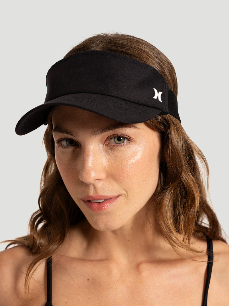 Viseira Preta Hurley Mini Icon