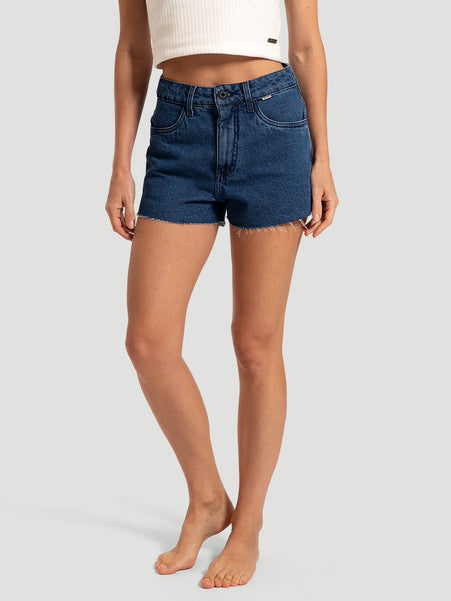 Shorts Jeans Azul Hurley Lopez