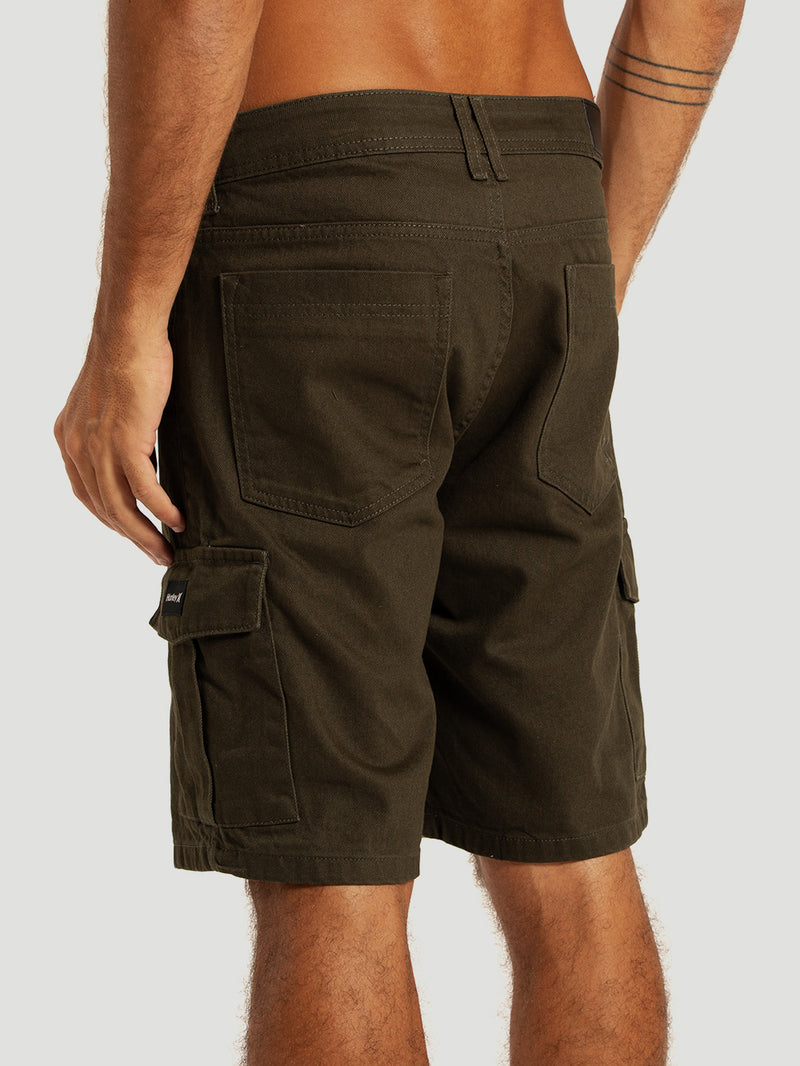 Bermuda Sarja Cargo Hurley Walk Militar