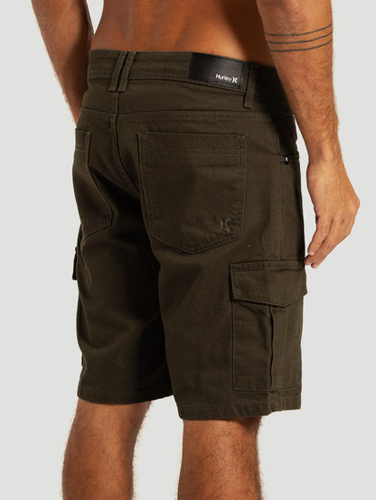 Bermuda Sarja Cargo Hurley Walk Militar