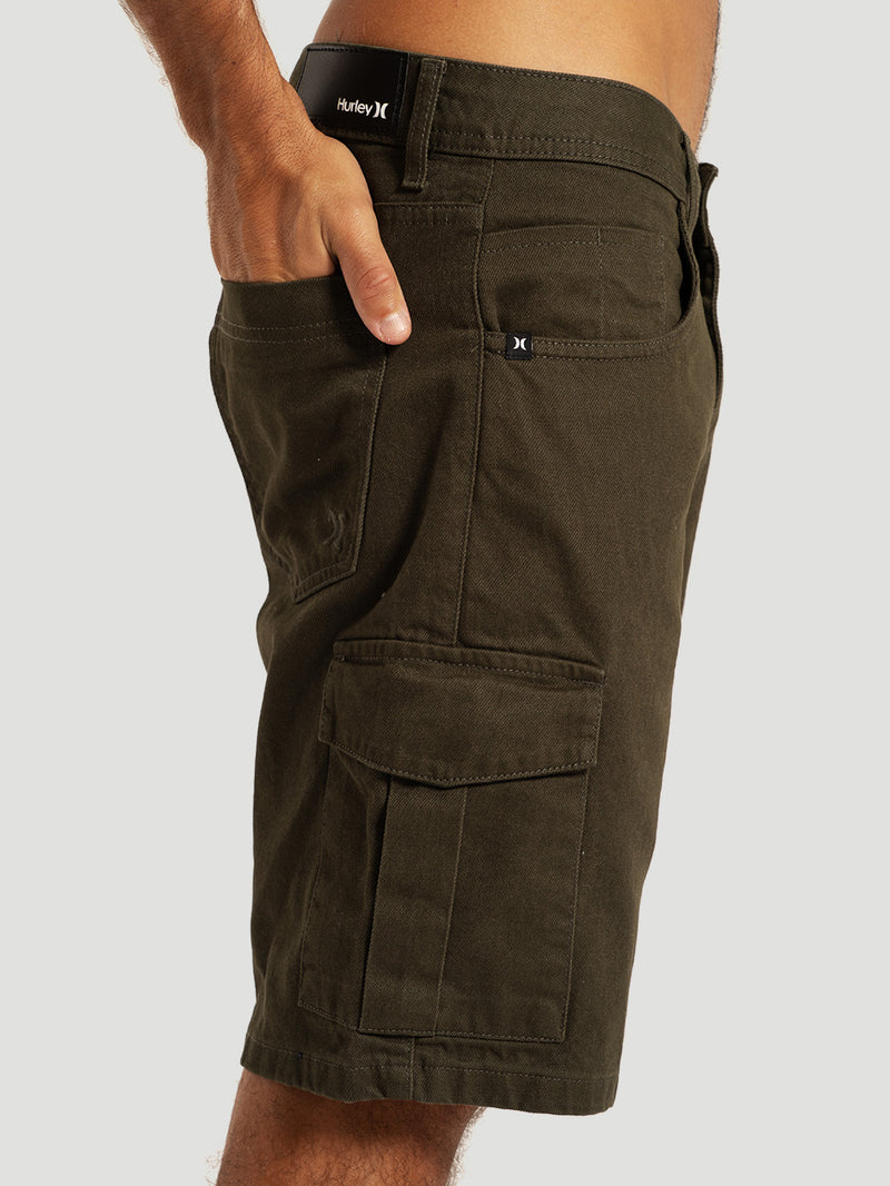 Bermuda Sarja Cargo Hurley Walk Militar